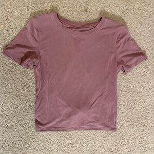 lululemon athletica Dusty Rose Crop Top